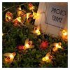 Solar Lights |   Wholesale Solar-powered Light Sensor Bee String Lights with Warm Light Garden Flowerpot Home Party Decoration LED Lighting 30 lights