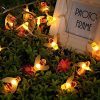 Solar Lights |   Wholesale Solar-powered Light Sensor Bee String Lights with Warm Light Garden Flowerpot Home Party Decoration LED Lighting 30 lights