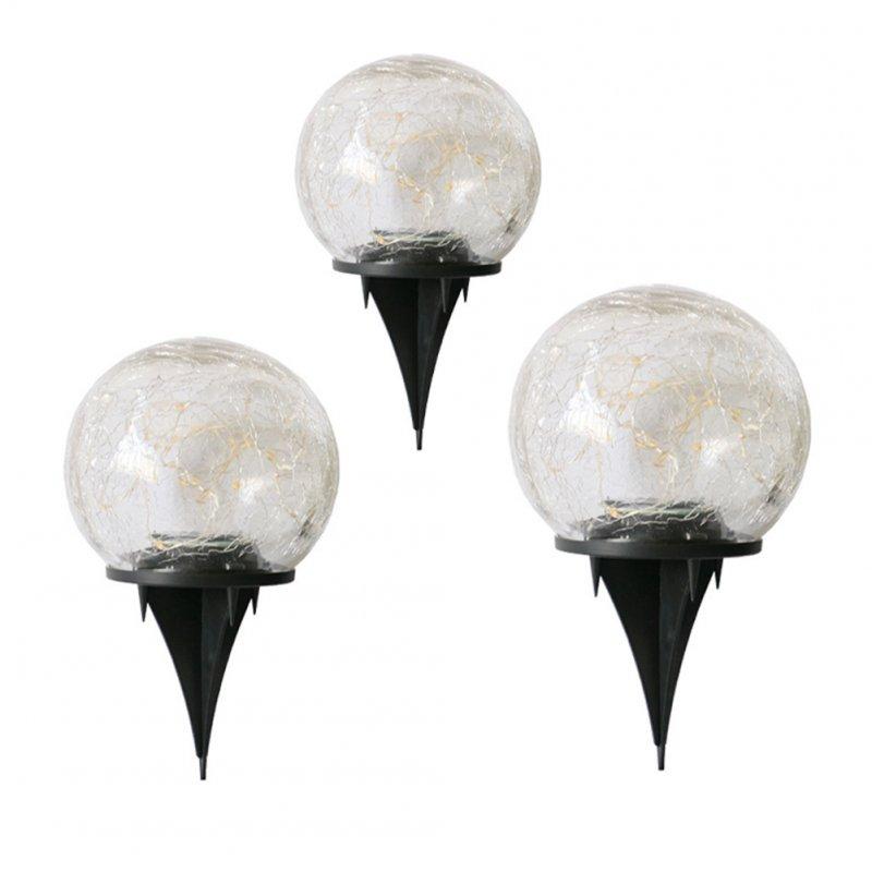 Solar Lights |   Wholesale Solar Rechargeable LED Ball Light Color Changing Solar Globe Lamp For Bar Yard Patio Pool Pathway Nightlight Relax Decoration Medium hockey puck 12cm LED Lighting Medium hockey puck 12cm