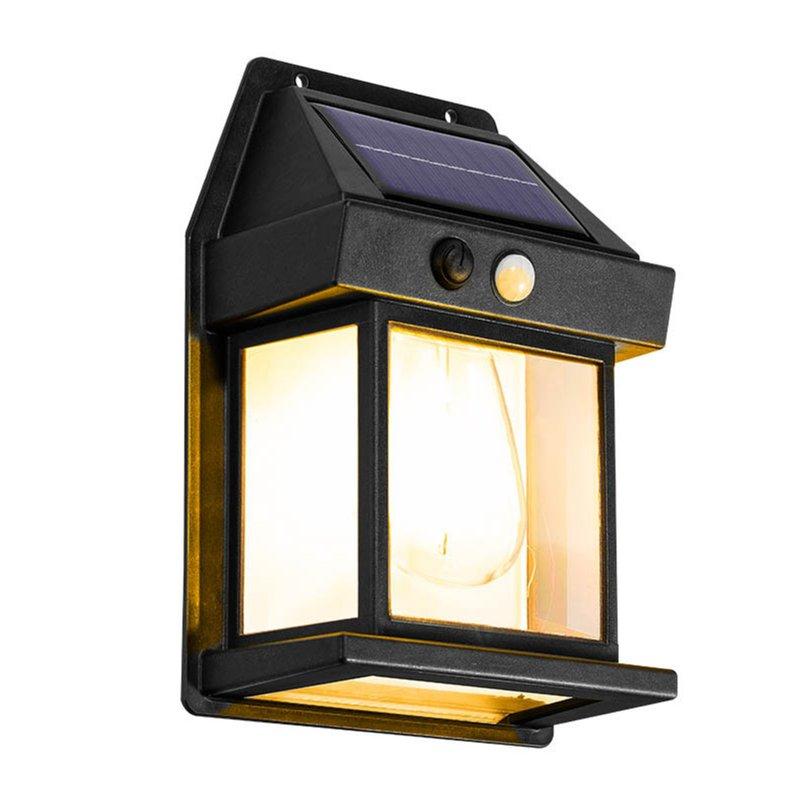 Solar Lights |   Wholesale Solar Wall Lantern Waterproof Exterior Lighting With Motion Sensor Waterproof Exterior Lighting Wireless Dusk To Dawn Porch Lights For Entryway Garden Dk888 (1200mA) LED Lighting Solar Lights