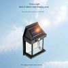 Solar Lights |   Wholesale Solar Wall Lantern Waterproof Exterior Lighting With Motion Sensor Waterproof Exterior Lighting Wireless Dusk To Dawn Porch Lights For Entryway Garden Dk888 (800mA) LED Lighting Solar Lights