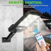 Solar Lights |   Wholesale Solar Wall Light 3 Modes Waterproof Super Bright Remote Control Built In Pir Motion Sensor 150led Lamp COB remote control LED Lighting COB remote control