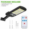 Solar Lights |   Wholesale Solar Wall Light 3 Modes Waterproof Super Bright Remote Control Built In Pir Motion Sensor 150led Lamp COB remote control LED Lighting COB remote control