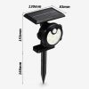 Solar Lights |   Wholesale Solar Wall Light Motion Sensor Outdoor Waterproof 3 Modes Solar Powered Landscape Lighting For Garden Yard Pathway Patio 36LED LED Lighting 36LED