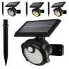 Solar Lights |   Wholesale Solar Wall Light Motion Sensor Outdoor Waterproof 3 Modes Solar Powered Landscape Lighting For Garden Yard Pathway Patio 42COB LED Lighting 42COB