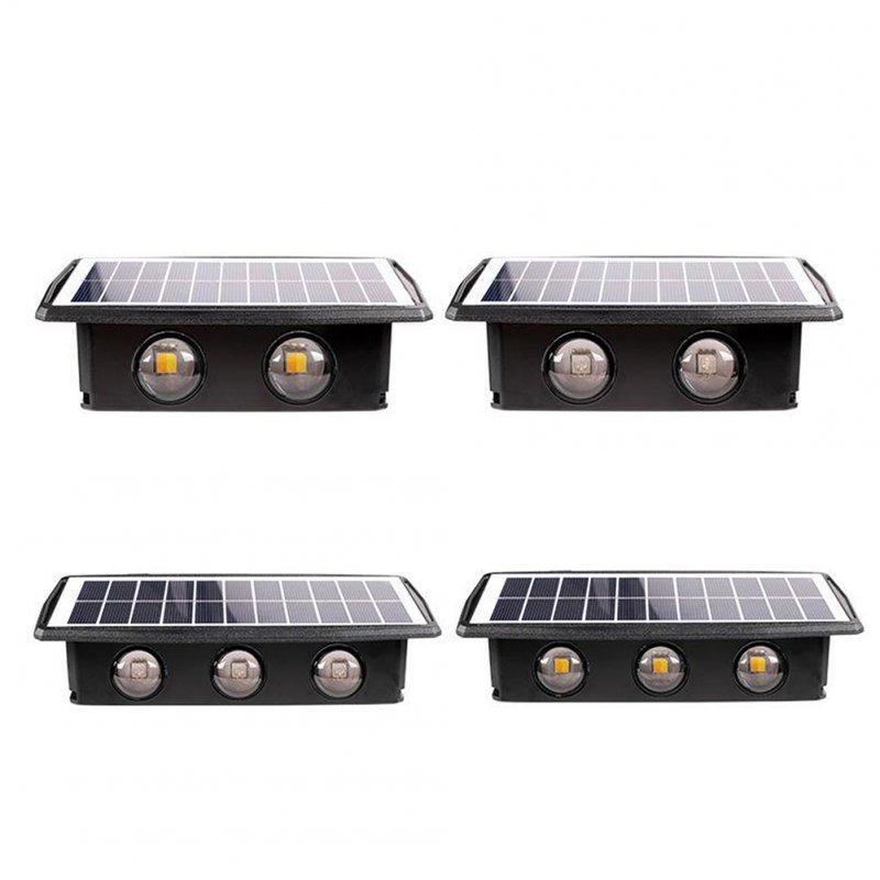 Solar Lights |   Wholesale Solar Wall Lights IP65 Waterproof Auto ON/Off Garden Step Stair Lights RGB White/Warm White Outdoor Solar Light 4LED [colorful] LED Lighting 4LED [colorful]