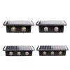 Solar Lights |   Wholesale Solar Wall Lights IP65 Waterproof Auto ON/Off Garden Step Stair Lights RGB White/Warm White Outdoor Solar Light 4LED [white light + warm light LED Lighting 4LED [white light + warm light