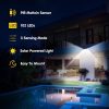 Solar Lights |   Wholesale Solar Wall Lights with Remote Control 280 Degree Wide Angle 3 Lighting Modes Motion Sensor Spotlights LED Lighting 180COB