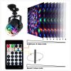 Special LED Lights |   Wholesale Led Disco  Ball  Light, 15 Colors Sound Activated Party Light With Remote Control, Colorful Lighting Lamp For Family Gatherings Dance Halls 15 colors black LED Lighting 15 colors black