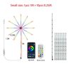 Special LED Lights |   Wholesale Led Fireworks Lights With Remote & APP Control 24 Modes 3 Music Modes High Brightness Firework Launch Effect Led Lights Strip 10 x 0.3m+1 x 1m 94-light LED Lighting 10 x 0.3m+1 x 1m 94-light