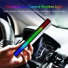 Special LED Lights |   Wholesale Metal Led Symphony Rhythm  Light Rgb Sound Control Atmosphere Strip Lamp Stress Relief Desktop Party Decoration (usb Charging) Black rechargeable LED Lighting Black rechargeable