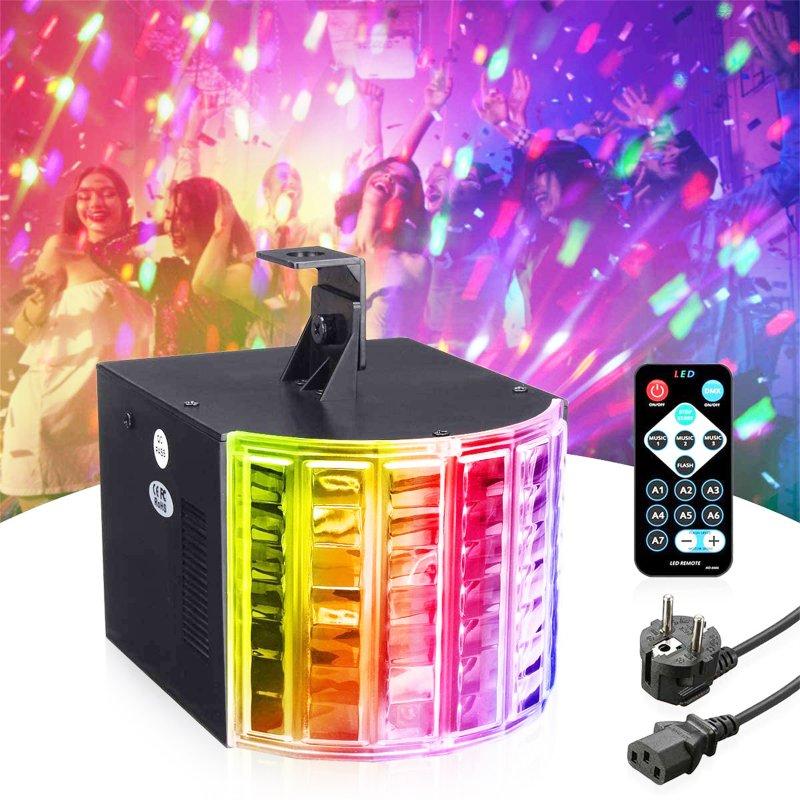 Special LED Lights |   Wholesale Mini LED Lights 20w Rgbw Dmx 512 Dj Stage Lighting for Bar Club Wedding Event Christmas Party Show Lights EU Plug LED Lighting EU plug