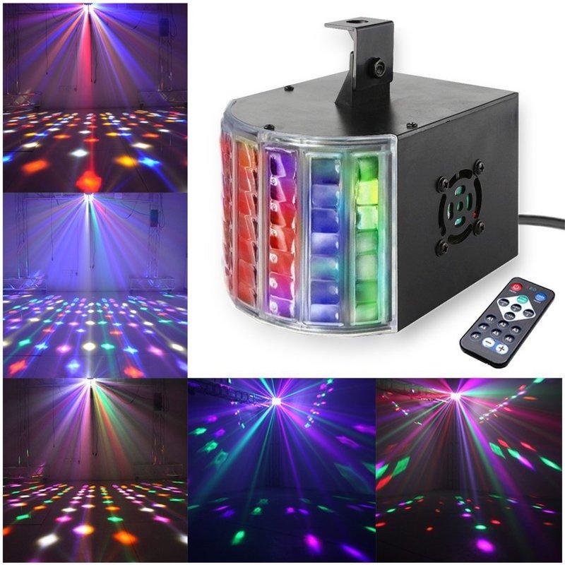 Special LED Lights |   Wholesale Mini LED Lights 20w Rgbw Dmx 512 Dj Stage Lighting for Bar Club Wedding Event Christmas Party Show Lights US Plug LED Lighting Special LED Lights