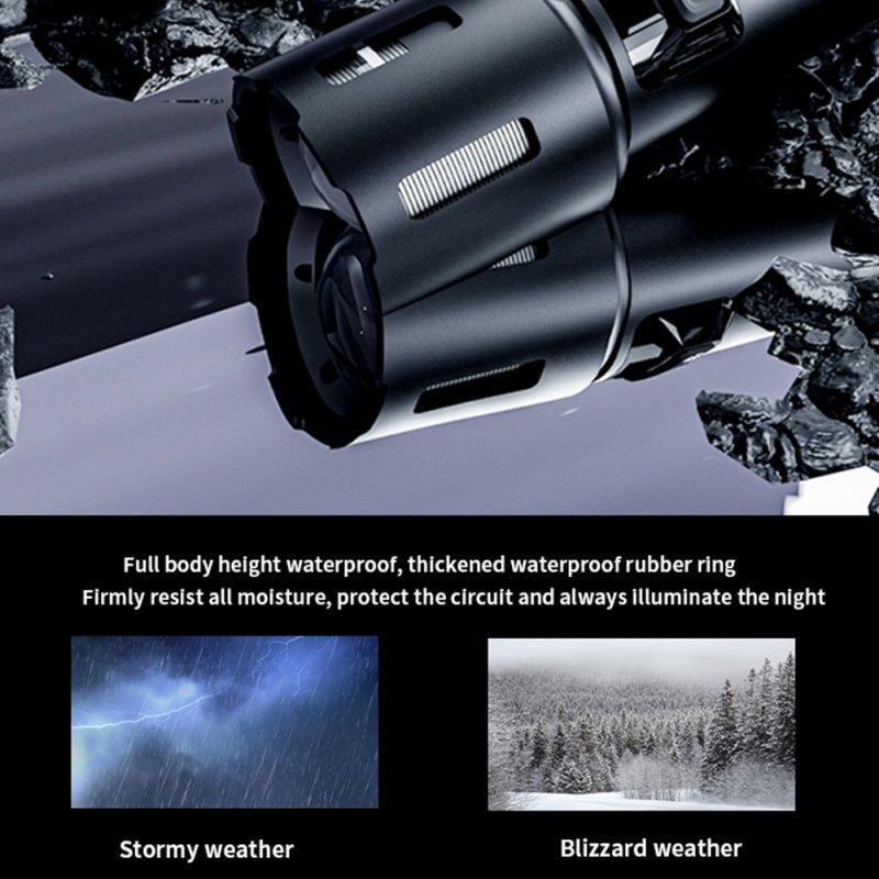 LED Flashlights |   Wholesale 30W LED Flashlight Digital Power Display 6600mA Telescopic Zoom Super Bright Powerful Flash Light IPX4 Waterproof F441 LED Flashlights F441