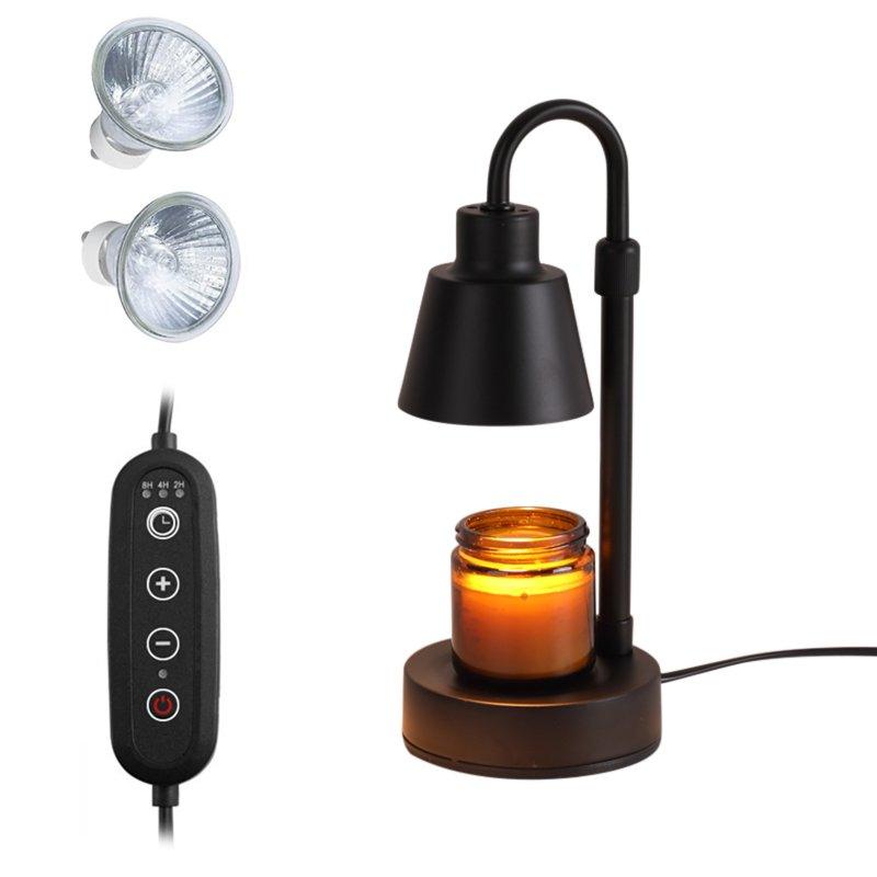 LED Night Lights |   Wholesale Dimmable Candle Warmer Lamp With Adjustable Height Top Down Candle Warmers Candle Melter Valentine Day Gift black US plug LED Lighting Black US plug