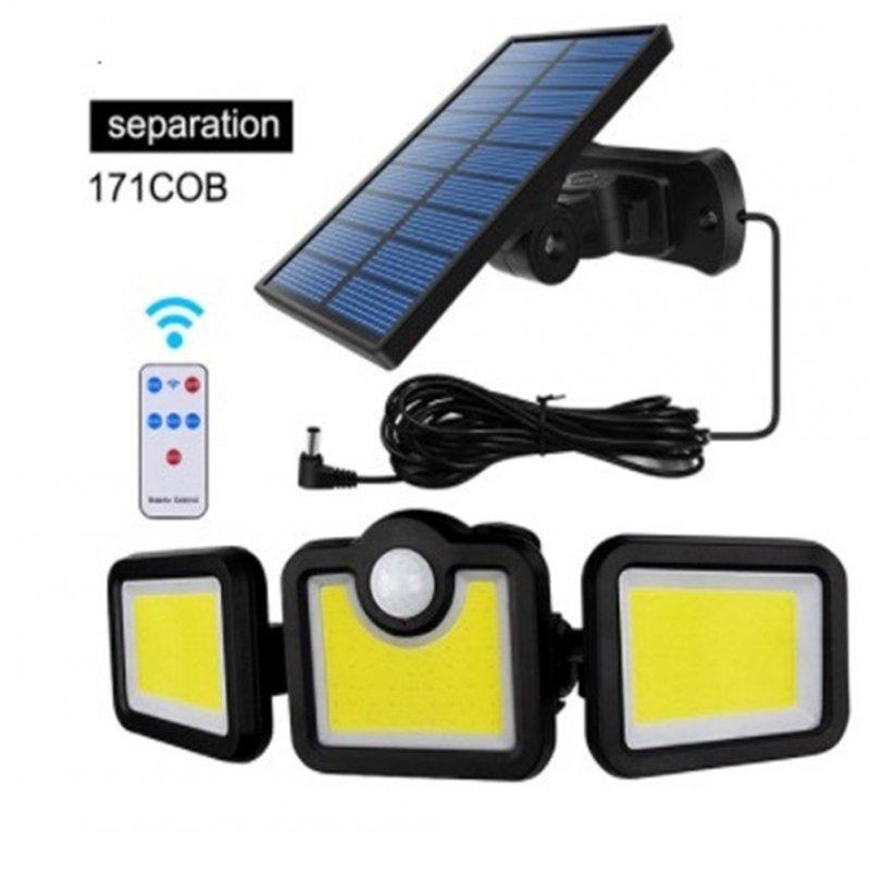 Solar Lights |   Wholesale 20w Solar Lights 171cob Ip65 Waterproof Super Bright Adjustable Wide Lighting Angle Solar Lamp With Remote Control TG-TY07507 LED Lighting Solar Lights