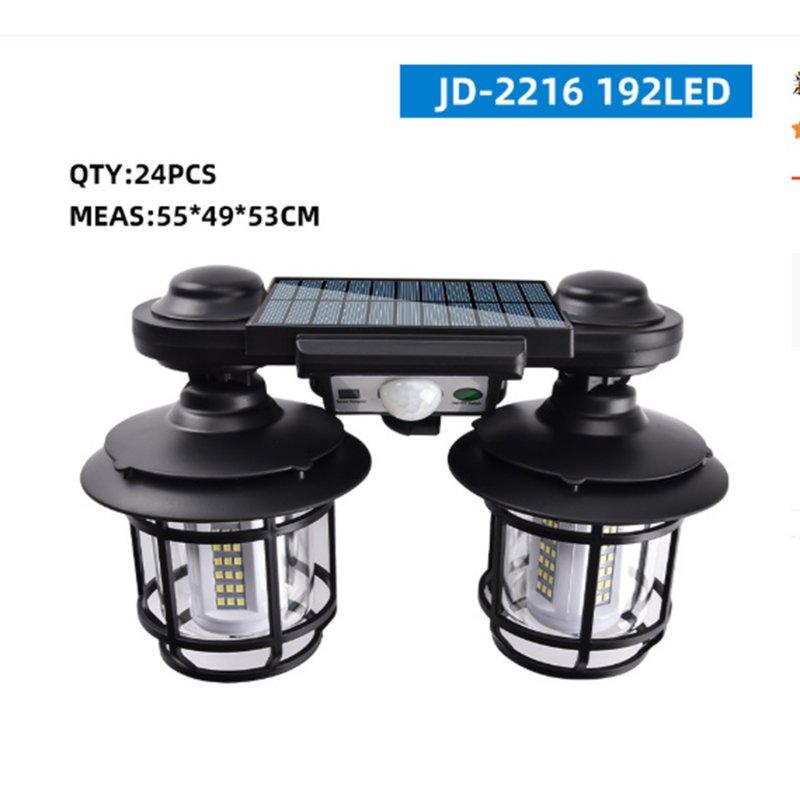 Solar Lights |   Wholesale 50w 3.6v Outdoor Led Solar Light Wall Lamp with Remote Control JD-2216 LED Lighting JD-2216