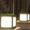 Solar Lights |   Wholesale Solar Light Post, Solar Fence Post Cap Lights With 2 Light Modes, IP65 Waterproof, 350LM, 180 ° Beam Angle Outdoor Square Street Lamp For Garden, Patio warm light LED Lighting Solar Lights