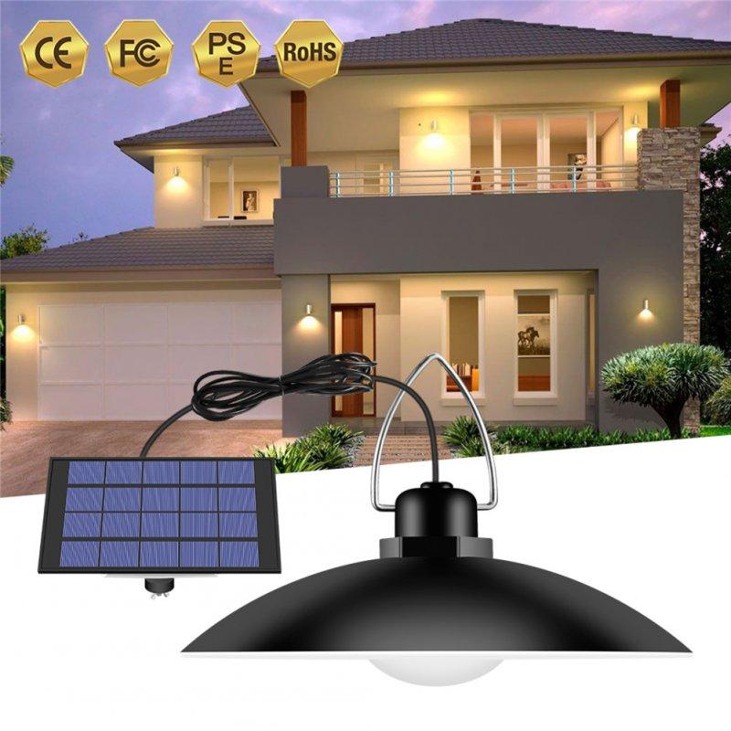 Solar Lights |   Wholesale Solar Power Pendant Lights Outdoor Waterproof Energy Saving Yard Garden Garage Decoration Lamp one head LED Lighting One head