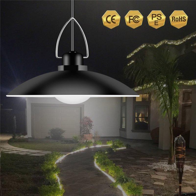 Solar Lights |   Wholesale Solar Power Pendant Lights Outdoor Waterproof Energy Saving Yard Garden Garage Decoration Lamp one head LED Lighting One head