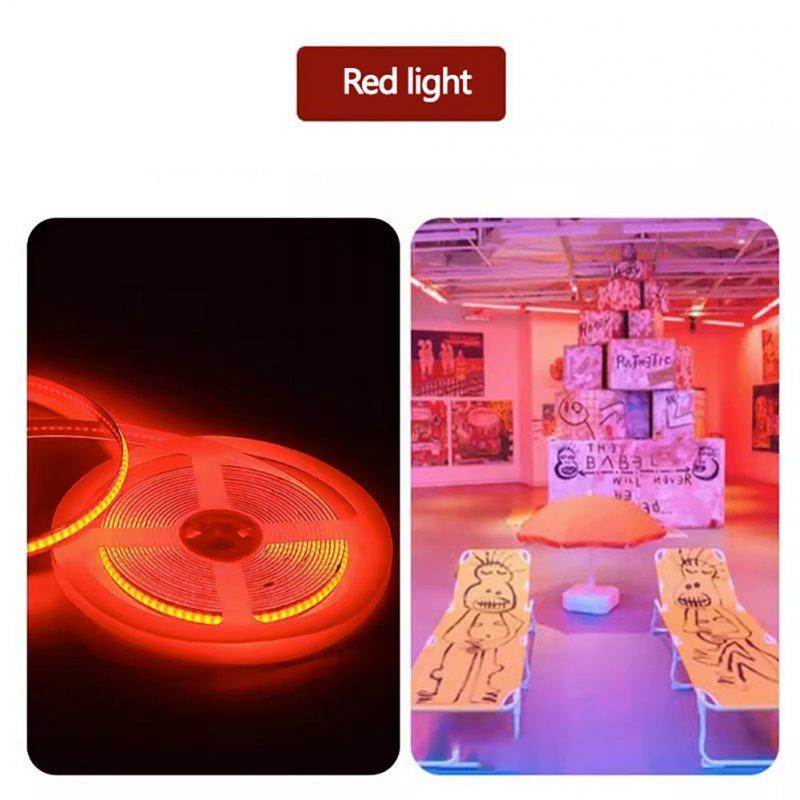 LED Strip Lights |   Wholesale 0.9w 5 Meter LED COB Strip Lights With Strong Adhesive Super Bright Energy Saving High Density Linear Lighting Under Cabinet Lights green light LED Lighting Green light