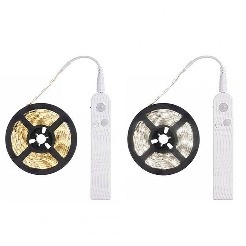 LED Strip Lights |   Wholesale 5V Led Strip Lights Tape Lights With Motion Sensor For TV Backlights Bedroom Living Room Party Holiday Decoration warm light 4m not waterproof LED Lighting LED Strip Lights