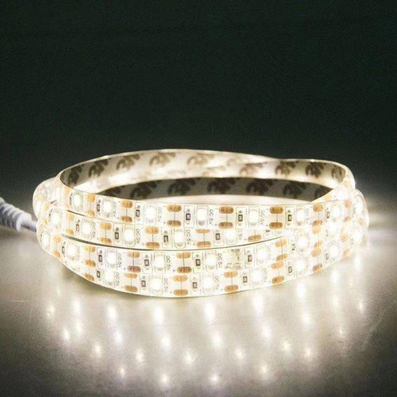 LED Strip Lights |   Wholesale 5V Led Strip Lights Tape Lights With Motion Sensor For TV Backlights Bedroom Living Room Party Holiday Decoration warm light 4m not waterproof LED Lighting LED Strip Lights