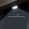 Smart Lighting |   Wholesale Hallway Night Light, Wall Lights With 120 Degrees Detection Angle, 600mA Battery Capacity, USB Charging Night Light For Bedroom, Living Room, Office white light LED Lighting Smart Lighting