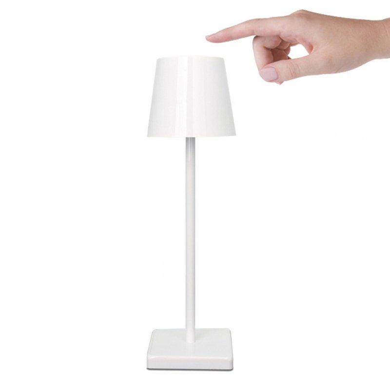 LED Night Lights |   Wholesale Led Table Lamp Dimming Usb Charging Built-in 3600mah Battery Touch Night Light For Bedroom Hotel Restaurant Bar White LED Lighting LED Night Lights