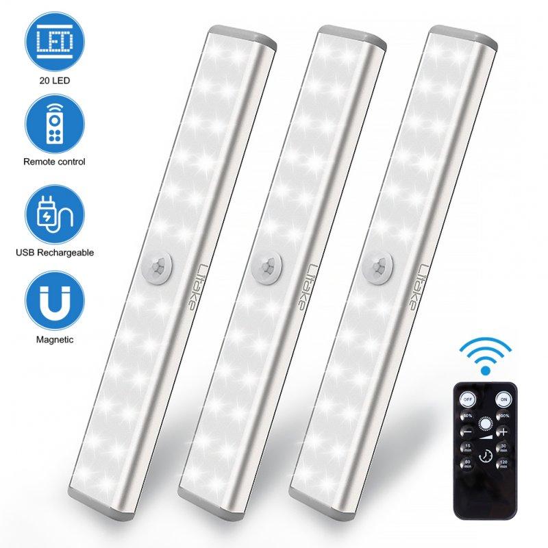 LED Night Lights |   Wholesale LITAKE 20LED charging remote control kitchen cabinet lamp 2PCS loading LED Lighting LED Night Lights