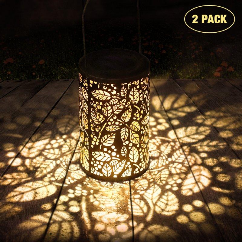 LED Night Lights |   Wholesale Litake 2PCS Solar Lantern Lights Garden Hanging Lights Outdoor Solar Path Lights for Yard Garden Patio Lawn Backyard LED Lighting LED Night Lights