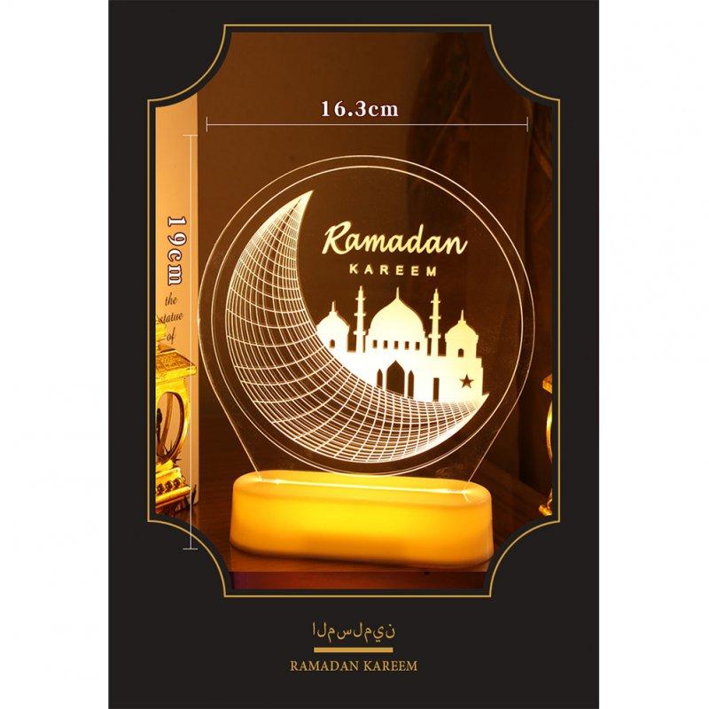 LED Night Lights |   Wholesale Portable Led Decorative Lights Eid Mubarak Night Light Ramadan Festival Decoration LED Lighting LED Night Lights