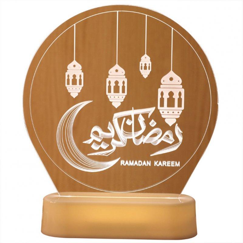 LED Night Lights |   Wholesale Portable Led Decorative Lights Eid Mubarak Night Light Ramadan Festival Decoration LED Lighting LED Night Lights