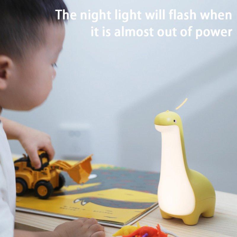 LED Night Lights |   Wholesale Led Dinosaur Night Light USB Rechargeable Dimming Warm Light Table Lamp Blue LED Lighting Blue