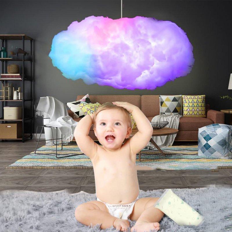 LED Night Lights |   Wholesale RGB Led Colorful Cloud Light Kit with Remote Control Usb Powered Adjustable Brightness LED Lighting LED Night Lights