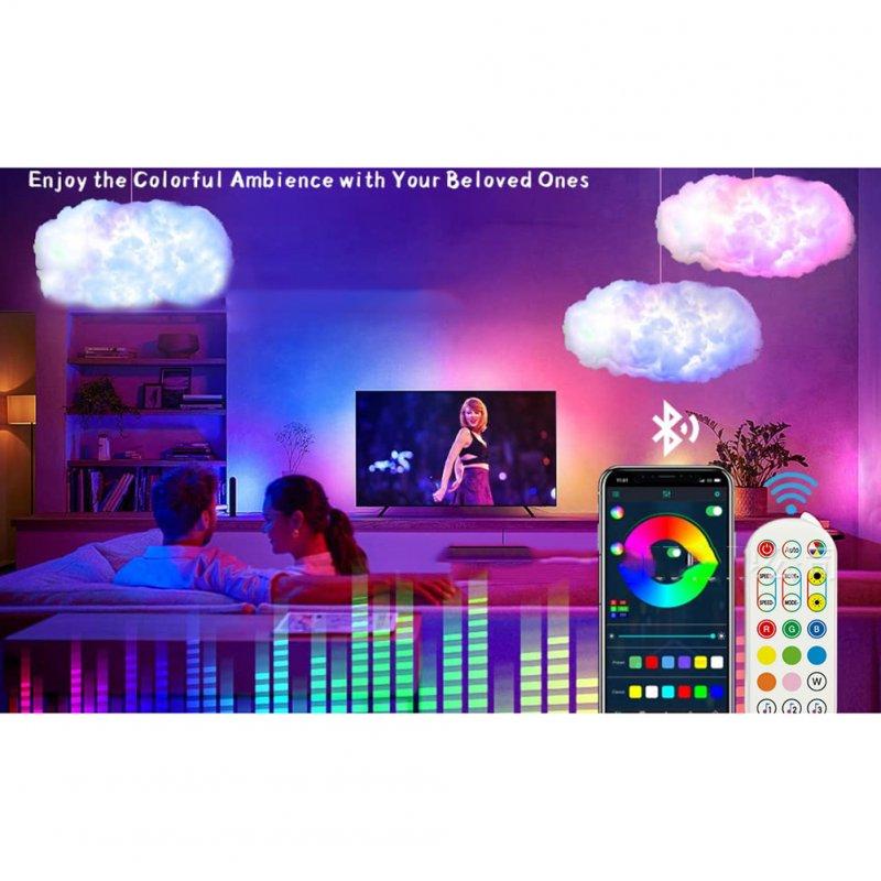 LED Night Lights |   Wholesale RGB Led Colorful Cloud Light Kit with Remote Control Usb Powered Adjustable Brightness LED Lighting LED Night Lights