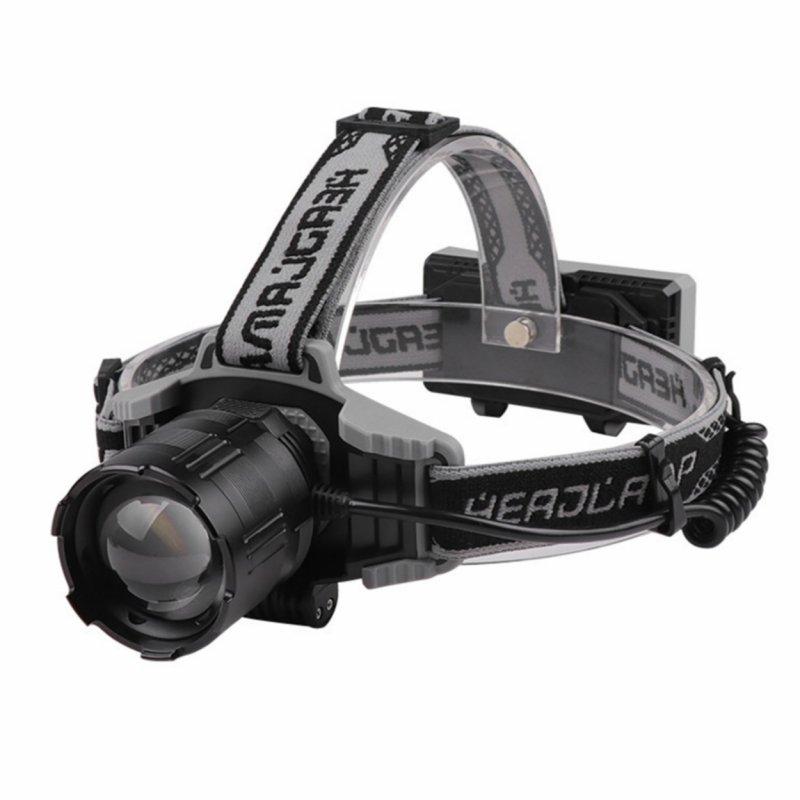 Headlamps |   Wholesale 30w Xhp160 Led Headlamp 170 Degree Adjustable Telescopic Zoom Type-c Rechargeable Head Lights With Led Battery Indicator  (without battery) Headlamps (without battery)