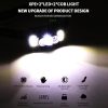 Headlamps |   Wholesale Powerful Led Headlight Ipx4 Waterproof Usb Charging Wave Sensor Power Display Strong Light Head Lamp light induction Headlamps Headlamps