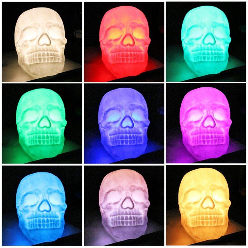 LED Light Bulbs |   Wholesale USB Charging Colourful LED Skull Head LED Light Bulbs LED Light Bulbs